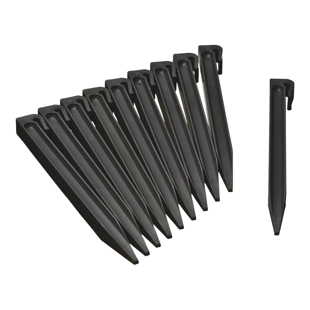 Borderrandpennen 26,7cm - 10 stuks - Zwart - Nature Borderrandpennen 26,7cm - 10 Stuks - Zwart - Nature -Plantenverzorging Winkel borderrandpennen 26 7cm 10 stuks zwart nature 1