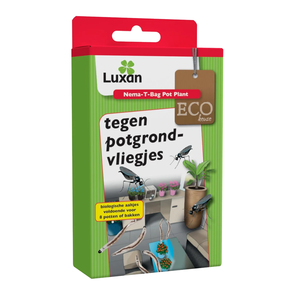 Luxan Nema-T-Bag Pot Plant - Aaltjes Tegen Potgrondvliegjes - Insectenbestrijding -Plantenverzorging Winkel