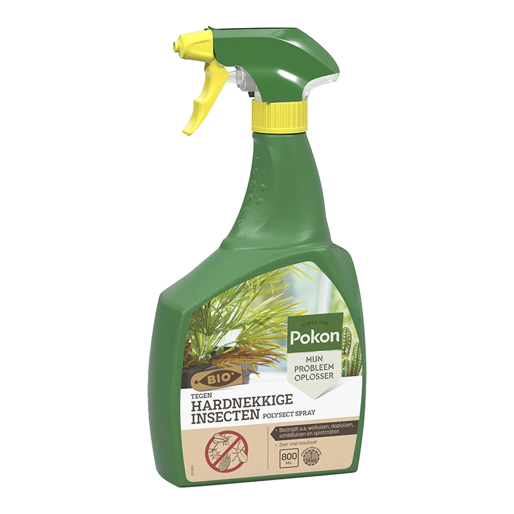 Pokon Bio Tegen Hardnekkige Insecten Polysect Spray 800ml - Insecten En Ongedierte -Plantenverzorging Winkel pokon bio tegen hardnekkige insecten polysect spray 800ml insecten en ongedierte 1 1
