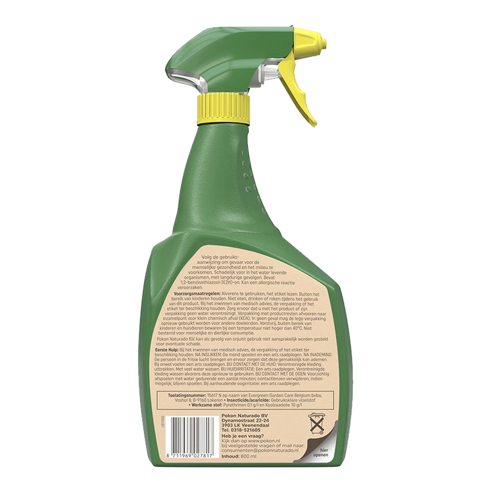 Pokon Bio Tegen Hardnekkige Insecten Polysect Spray 800ml - Insecten En Ongedierte -Plantenverzorging Winkel pokon bio tegen hardnekkige insecten polysect spray 800ml insecten en ongedierte 2 1