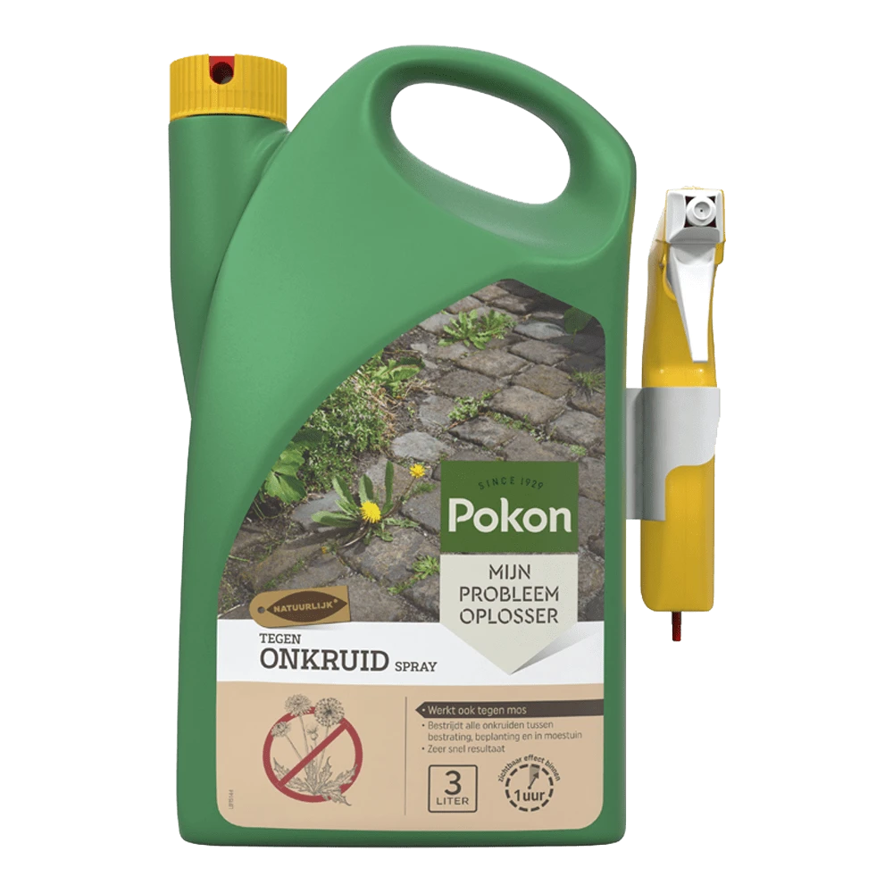 Pokon Tegen Onkruid Spray 3L - Onkruid en aanslag Pokon Tegen Onkruid Spray 3L - Onkruid En Aanslag -Plantenverzorging Winkel pokon tegen onkruid spray 3l onkruid en aanslag 1 1