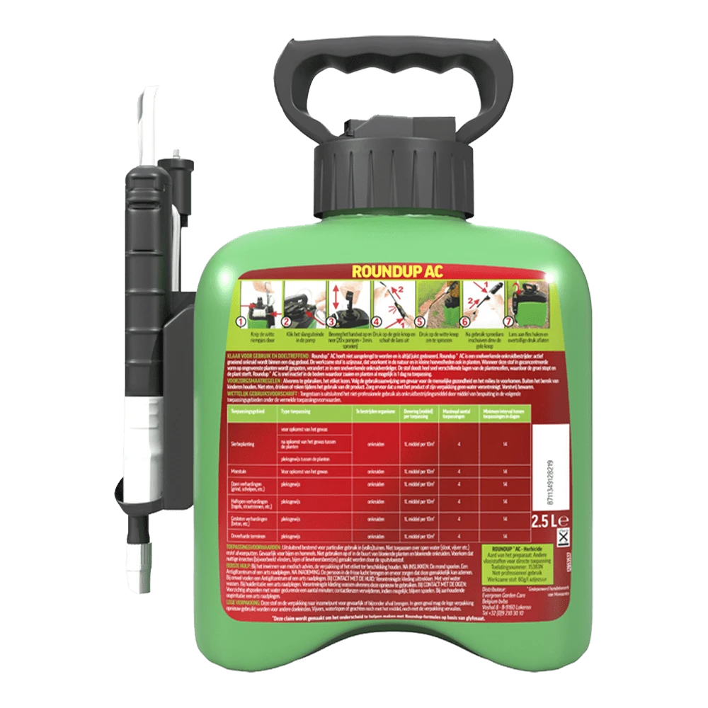 ROUNDUPu00ae AC Snel Onkruidvrij Onkruiddrukspuit 2,5L - Onkruid En Aanslag -Plantenverzorging Winkel roundup ac snel onkruidvrij onkruiddrukspuit 2 5l onkruid en aanslag 2 1