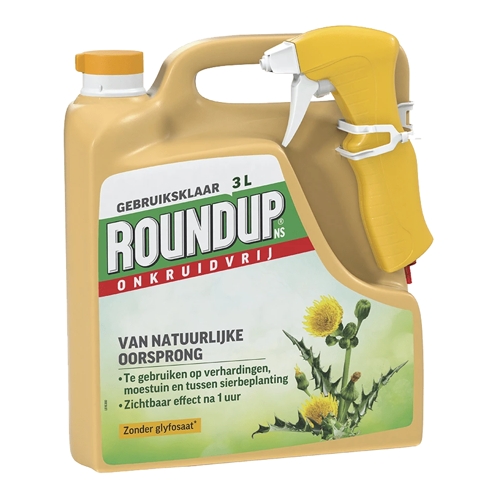 ROUNDUPu00ae NS Natuurlijk Onkruidvrij Onkruidspuit 3L - Onkruid En Aanslag -Plantenverzorging Winkel roundup ns natuurlijk onkruidvrij onkruidspuit 3l onkruid en aanslag 1 1