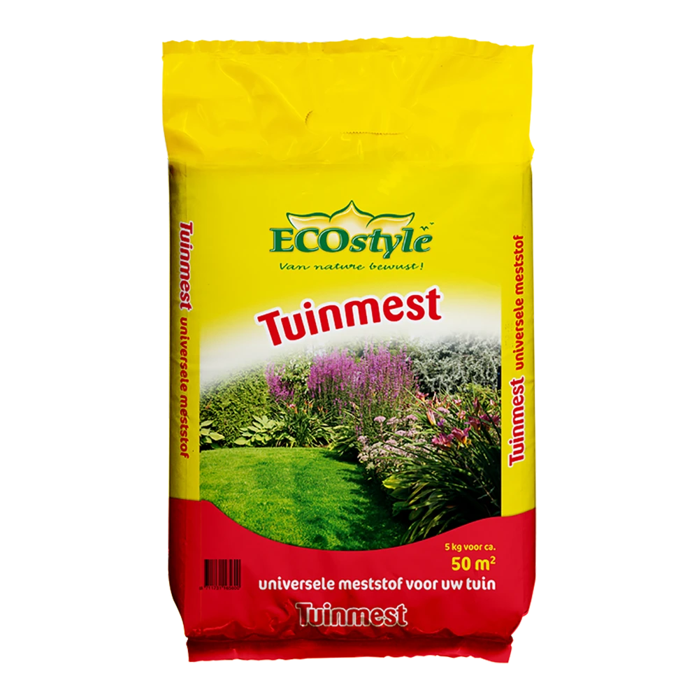 EcoStyle Tuinmest 5kg - Tuinplanten voeding, Gazonmeststof EcoStyle Tuinmest 5kg - Tuinplanten Voeding, Gazonmeststof -Plantenverzorging Winkel tuinmest 5kg tuinplanten voeding gazonmest 1 1