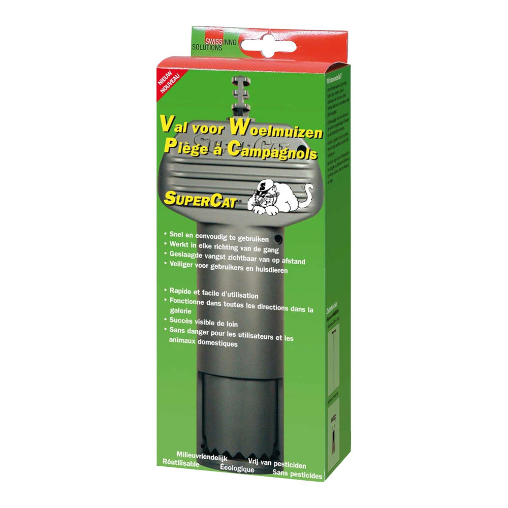 Woelmuizenval SuperCat - Insecten en ongedierte Woelmuizenval SuperCat - Insecten En Ongedierte -Plantenverzorging Winkel woelmuizenval supercat insecten en ongedierte 1 3